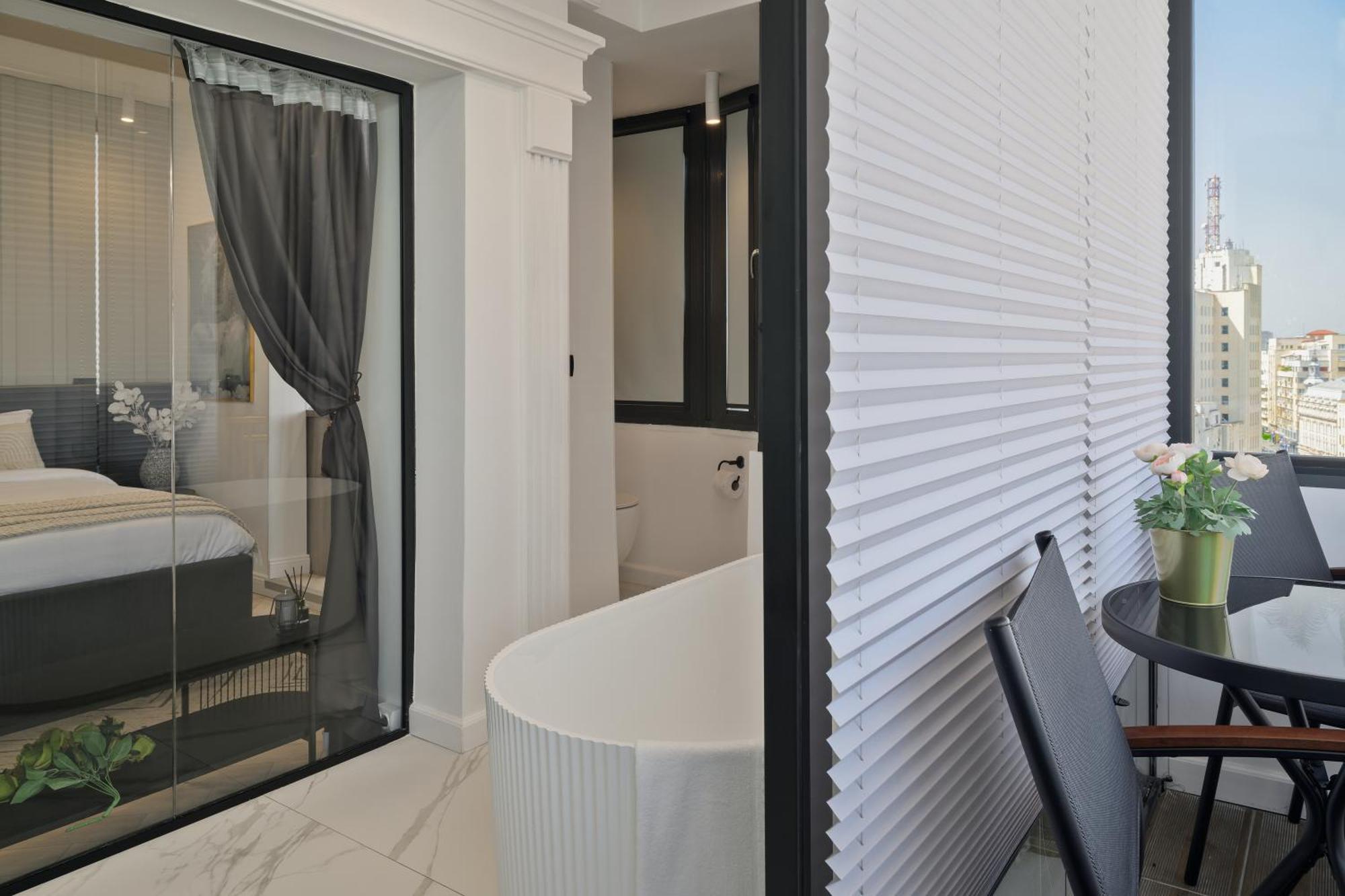 City View - Luxury Apartment A - Old City - Victoriei Bucarest Exterior foto